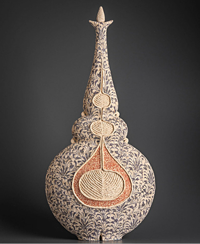 Numa VI, ceramic vessel by Avital Sheffer, 2019